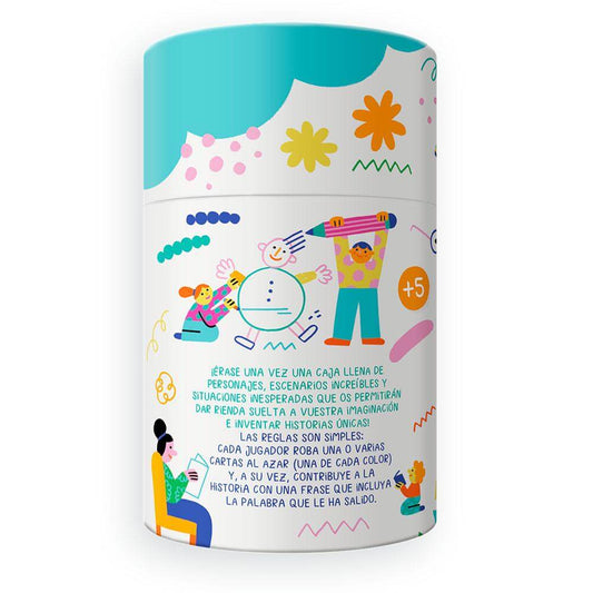 52 desafíos para crear historias - Juego de mesa - The Happy Gang - Desde 5 años Board Games