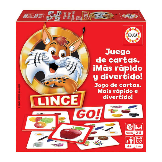 Lince Go ! - Juego de mesa - Educa - Desde 4 años Toys