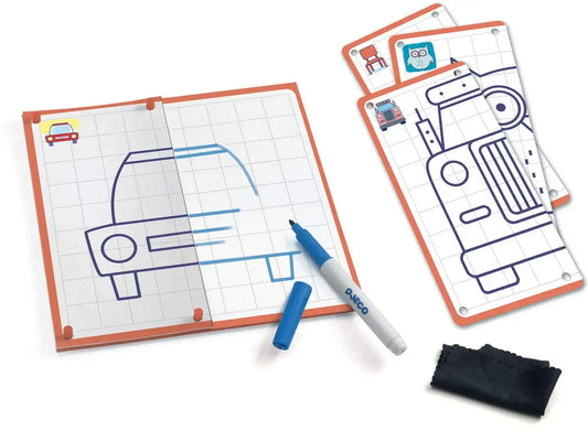 Eduludo Step by step Simetria and Co Djeco - Juego de mesa - Djeco - Desde 4 años Educational Toys