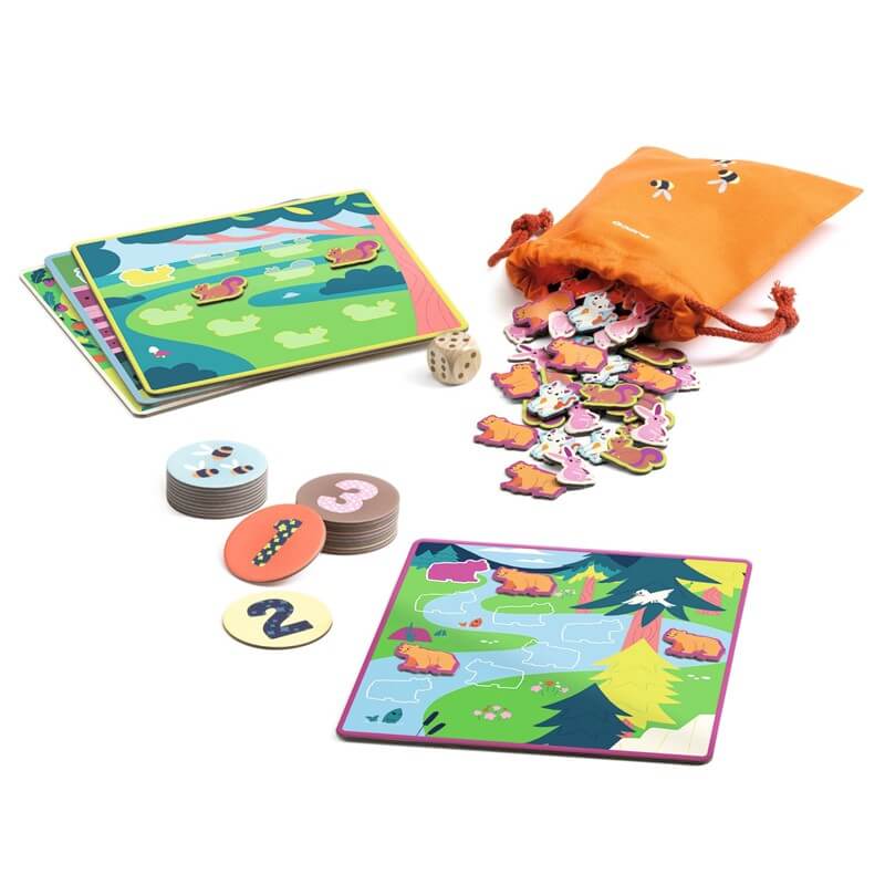 Primo Cifras Eduludo - Juego de mesa - Djeco - Desde 3 años Board Games