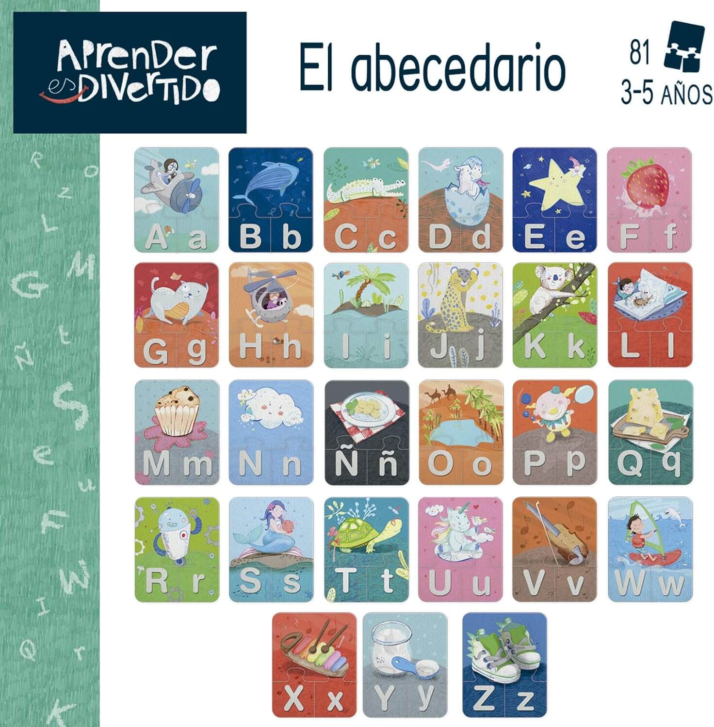 El Abecedario Juego educativo Desde años Educa – Mi Juego