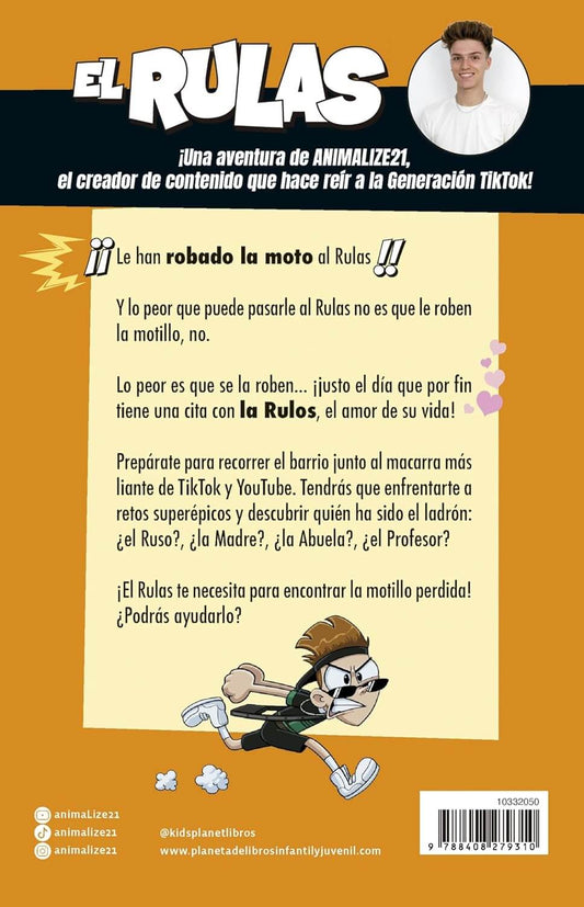 El Rulas 1. El Rulas y la motillo perdida | Animalize21 Books