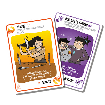 Exploding Kittens El Bien contra el Mal - Juego de mesa - Asmodee - Desde 7 años Board Games
