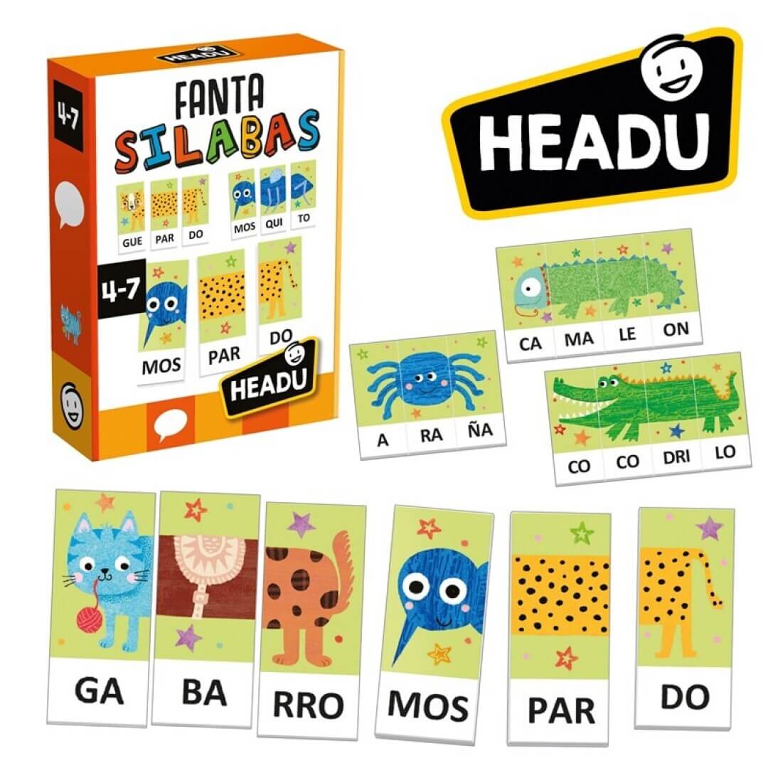 Fantasilabas | 4+ Años | Headu Educational Toys