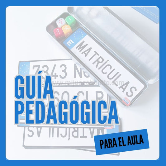 Matrículas – Guía pedagógica lista para el aula (PDF · descarga inmediata) · Mi Juego Bonito
