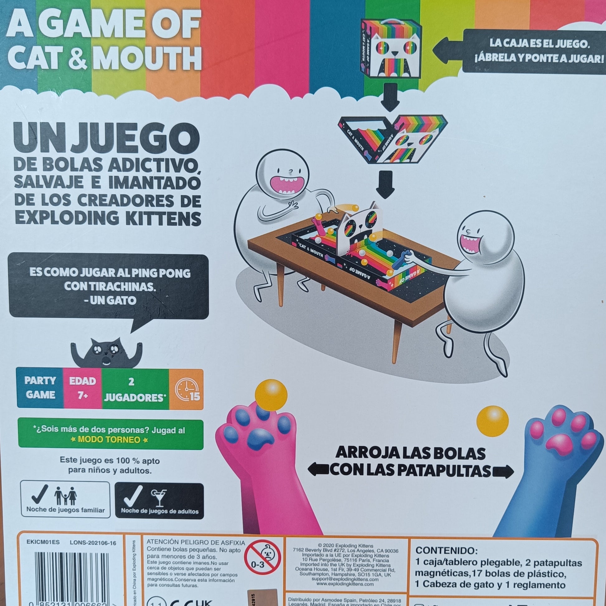 A game of Cat and mouth - Juego de mesa desde los 7 años Board Games