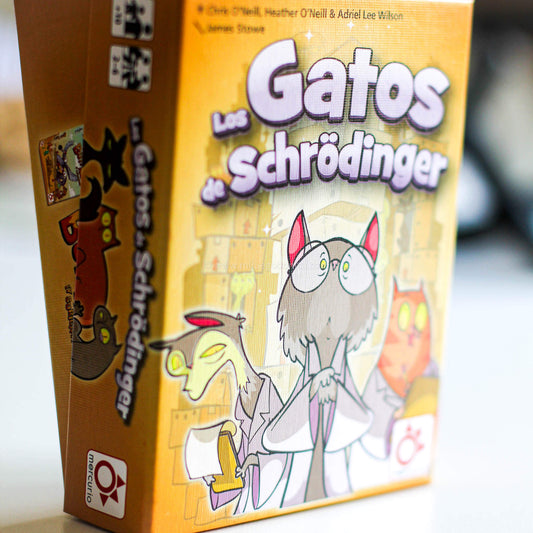 LOS GATOS DE SCHRÖDINGER - Juego de mesa - Mercurio - Desde 9 o más años Board Games