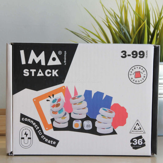 Imastack - Juego imantado - Atención, velocidad y diversión de Imanix Educational Toys