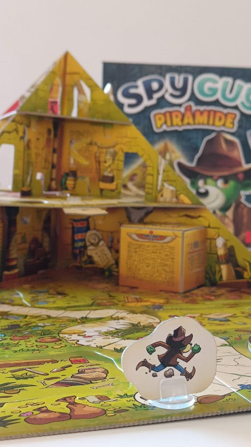 Spy Guy Piramide - Juego colaborativo de Observación y atención - 6 años - 2 a 4 jugadores