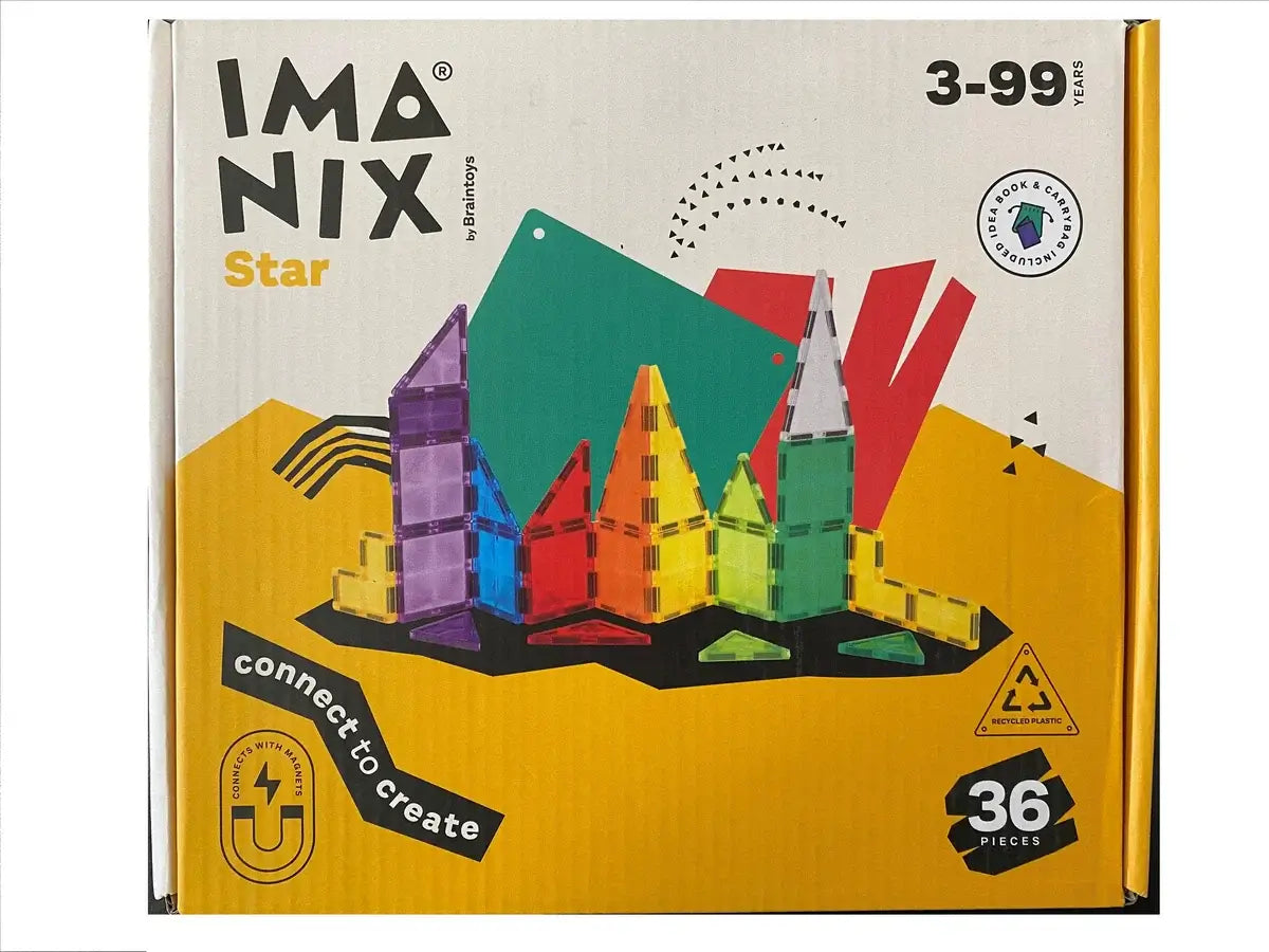 Imanix Stars 36 piezas | +3 años Building Toys