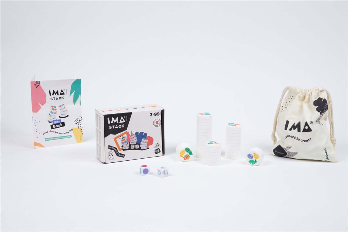 Imastack - Juego imantado - Atención, velocidad y diversión de Imanix Educational Toys