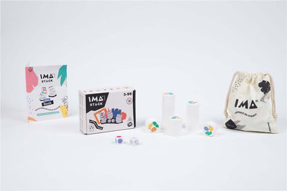 Imastack - Juego imantado - Atención, velocidad y diversión de Imanix Educational Toys