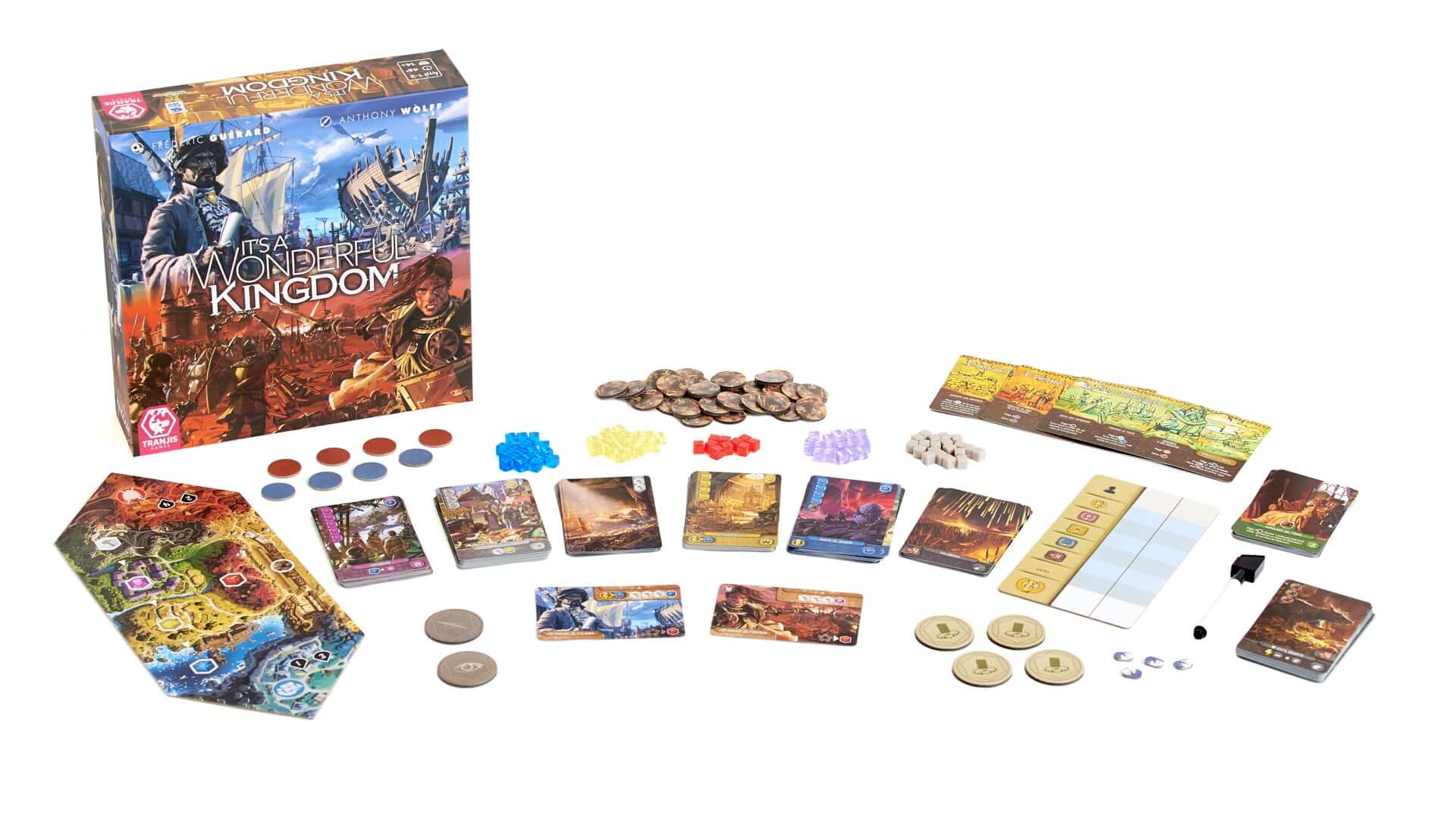 It’s a Wonderful Kingdom - Juego de mesa - Tranjis - Desde Desde Board Games