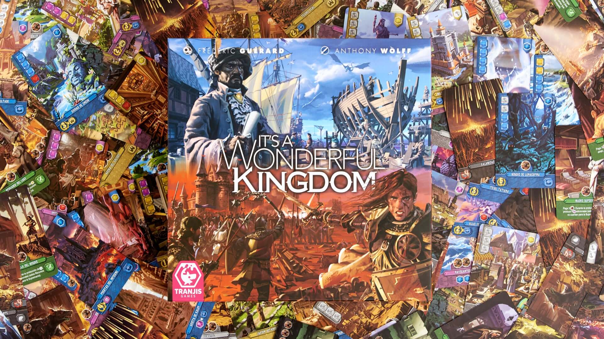 It’s a Wonderful Kingdom - Juego de mesa - Tranjis - Desde Desde Board Games