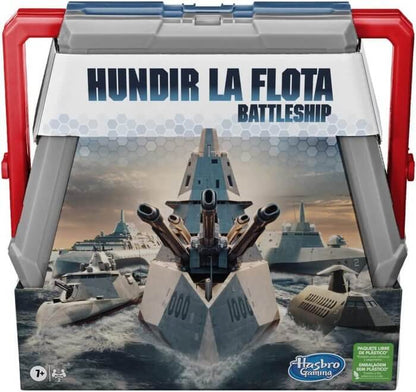 JUEGO DE MESA HUNDIR LA FLOTA ORIGINAL - Juego de mesa - Hasbro - Desde 7 años - 2 jugadores