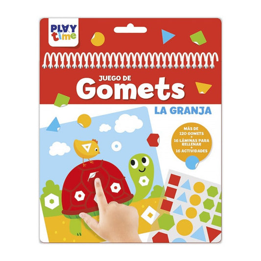 JUEGO DE GOMETS - LA GRANJA 3 a 10 años Educational Toys