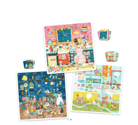 Cool School Katudi Home - Juego de mesa - Djeco - Desde 5 años Board Games