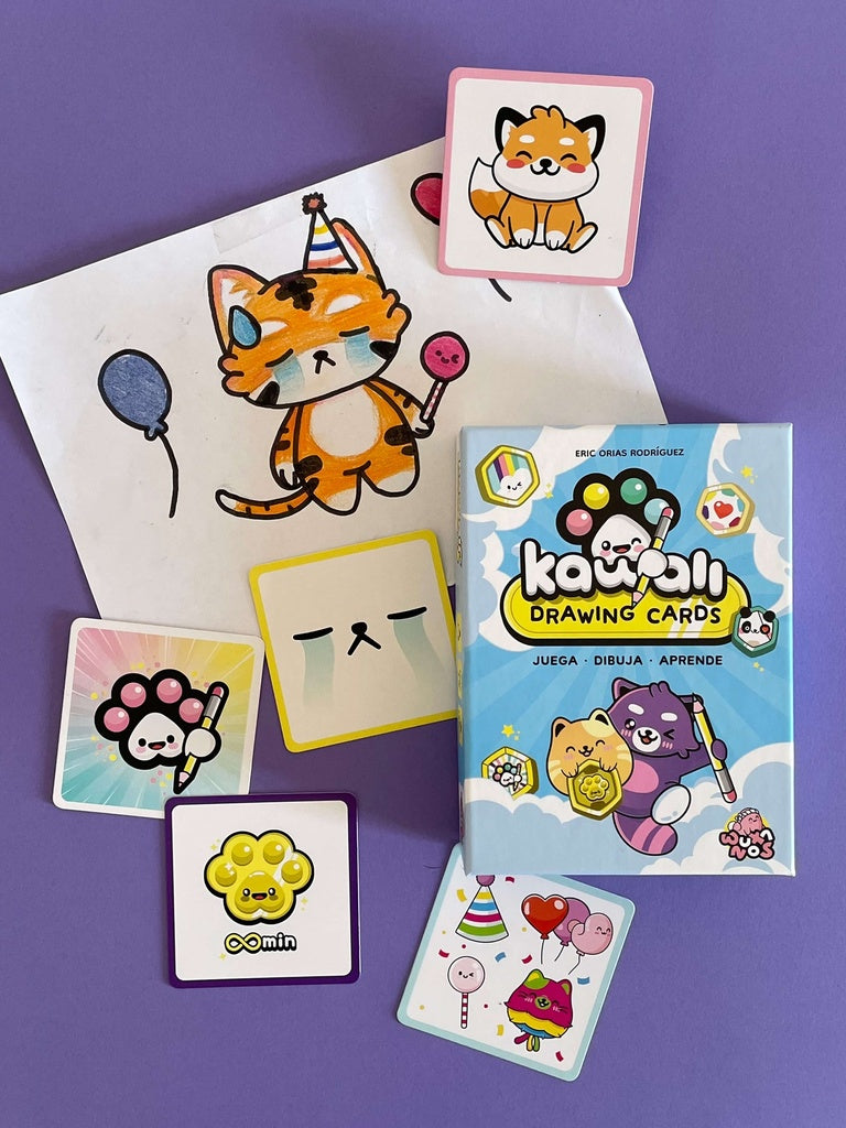 Kawaii Drawing cards - Juego de mesa - Tranjis - Desde 7 años