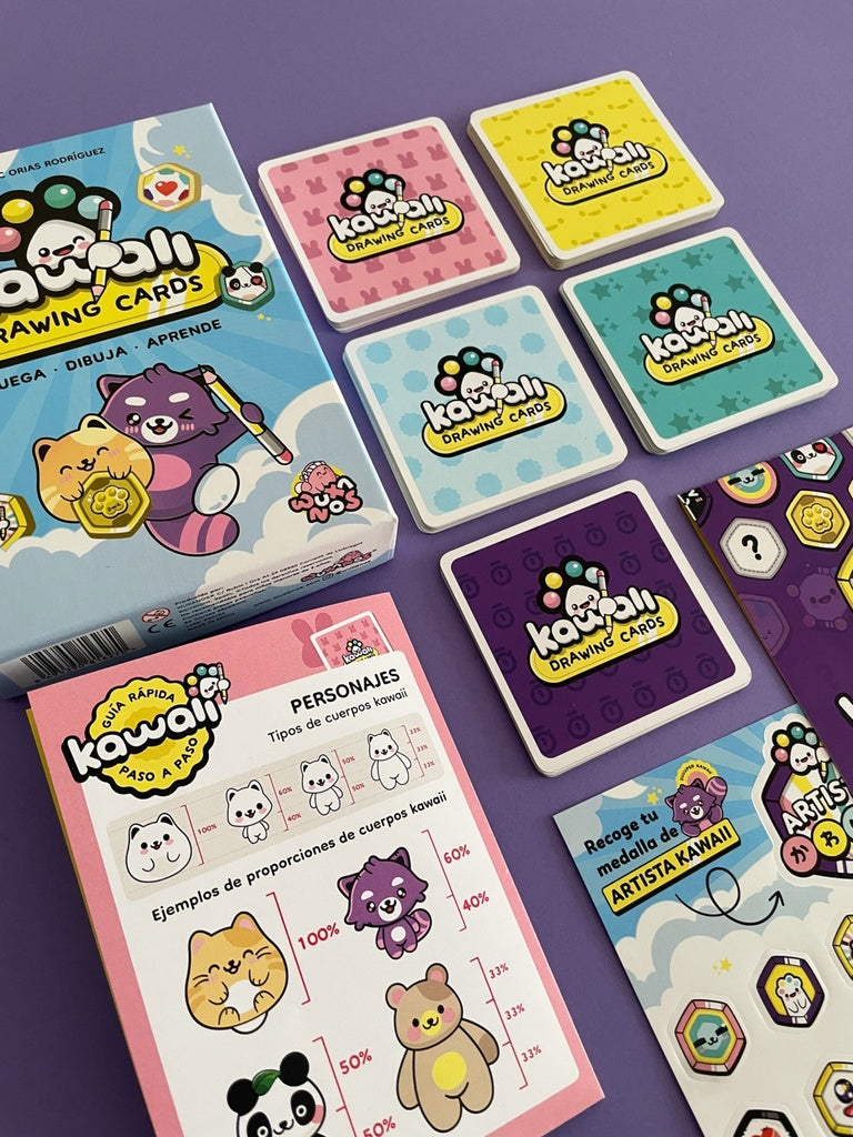 Kawaii Drawing cards - Juego de mesa - Tranjis - Desde 7 años