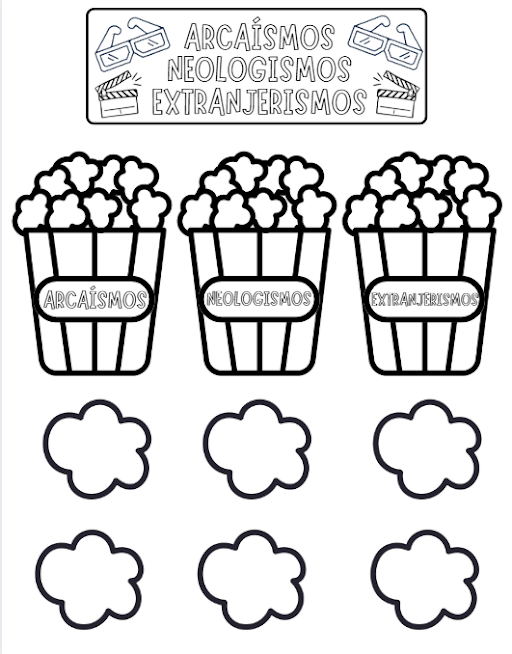 LAPBOOK ARCAÍSMOS, NEOLOGISMOS Y EXTRANJERISMOS: | Ladycraft