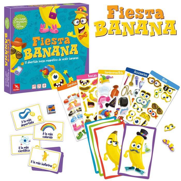 Fiesta Banana - Juego de mesa - Ludilo - Desde 4 años Board Games