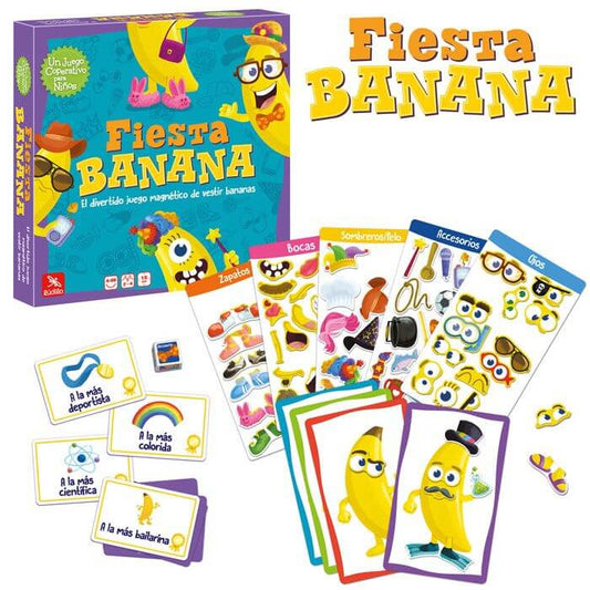 Fiesta Banana - Juego de mesa - Ludilo - Desde 4 años Board Games