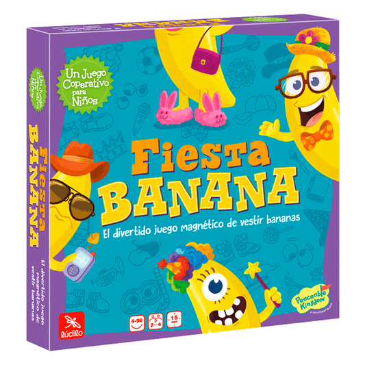 Fiesta Banana | Juego de mesa desde los 4 años | Ludilo