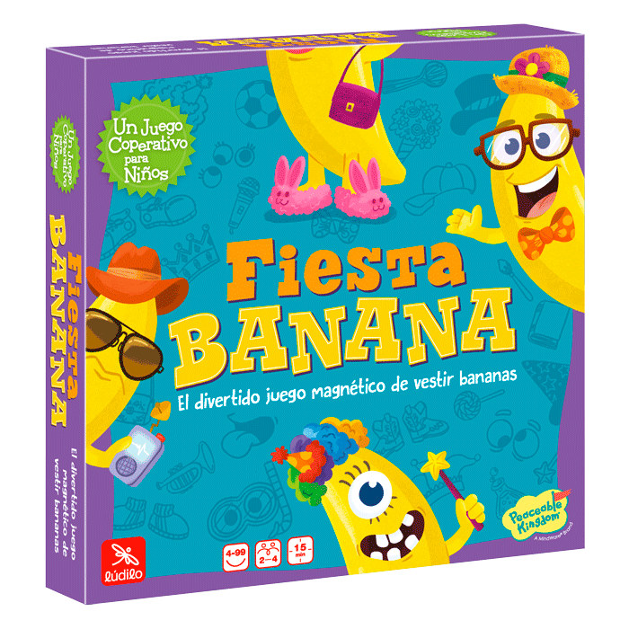 Fiesta Banana - Juego de mesa - Ludilo - Desde 4 años Board Games