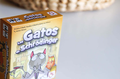 LOS GATOS DE SCHRÖDINGER - Juego de mesa - Mercurio - Desde 9 o más años Board Games