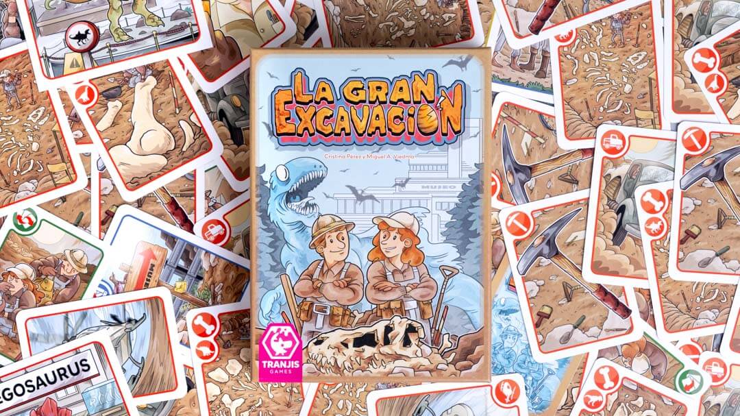 La gran Excacación - Juego de mesa - Tranjis - Desde 8 años Board Games