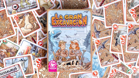 La gran Excacación - Juego de mesa - Tranjis - Desde 8 años Board Games