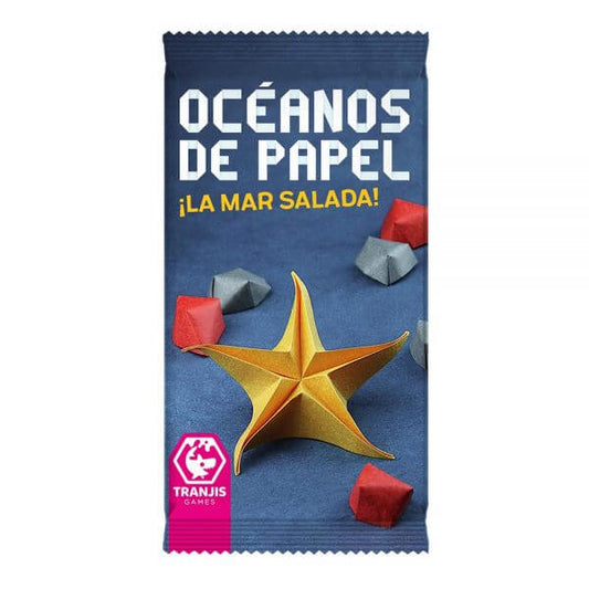 Océanos de Papel: ¡La Mar Salada! – SOBRE EXPANSIÓN - Juego de mesa - Tranjis - Desde 8 años Board Games