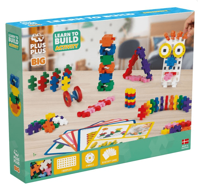 Learn to Build BIG Activity Set 130 pcs Plus Plus