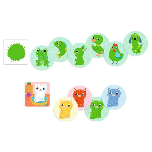 Little Select - Juego de mesa - Djeco - Desde 2 años Board Games