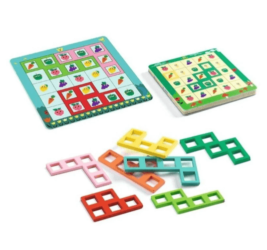 Logic Garden - Juego de mesa - Djeco - Desde 6 años Board Games