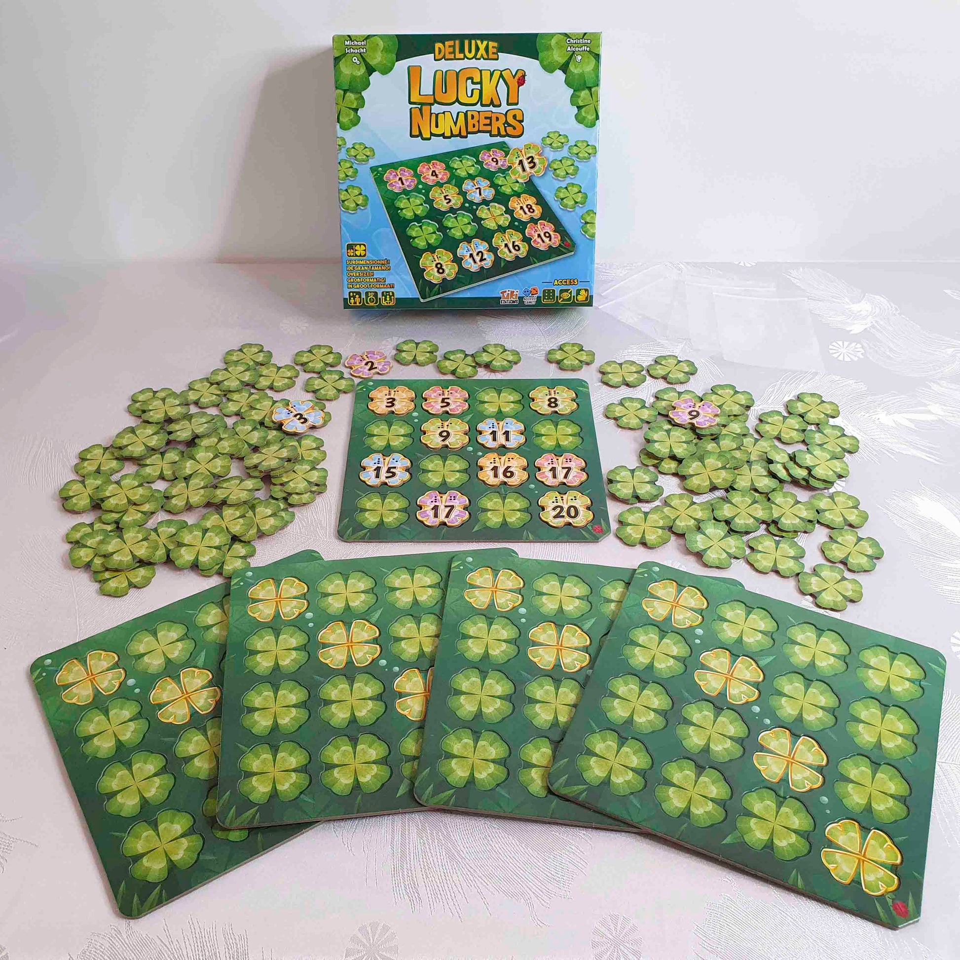 Lucky Numbers Deluxe - Juego de mesa - Tranjis - Desde 8 años Board Games