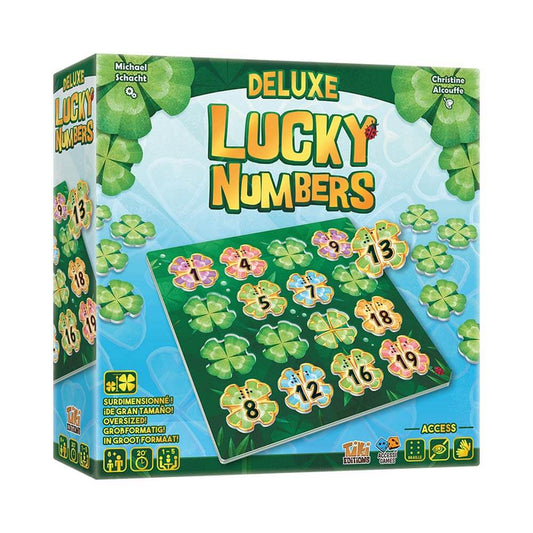 Lucky Numbers Deluxe - Juego de mesa - Tranjis - Desde 8 años Board Games