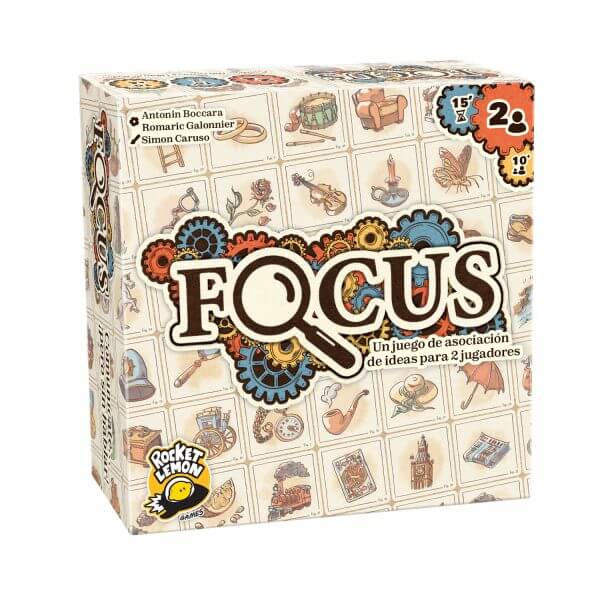 Focus - Juego de mesa - ROCKET LEMON - Desde 9 o más años Board Games