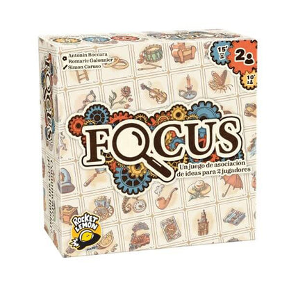Focus - Juego de mesa - ROCKET LEMON - Desde 9 o más años Board Games