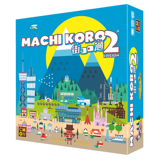 Machi Koro 2ª edición - Juego de mesa - Asmodee - Desde 10 años Board Games