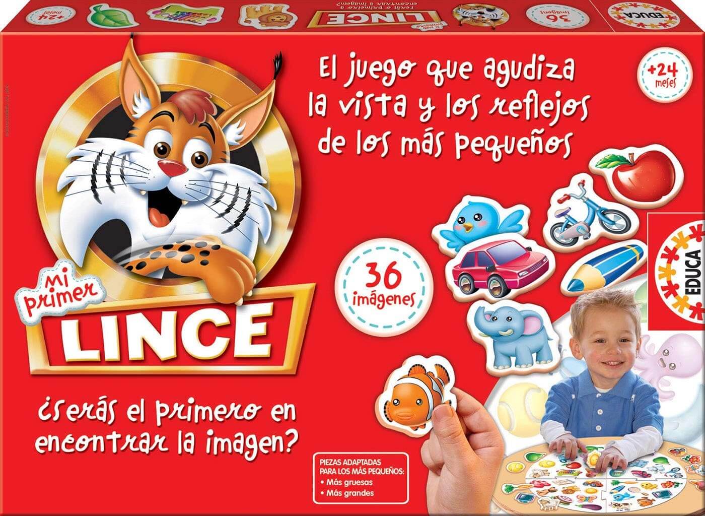Mi Primer Lince - Juego de mesa - Educa - Desde 2 años Board Games