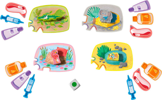Mis Primeros Juegos Hospital Animal - Juego de mesa - Haba - Desde 2 años Board Games