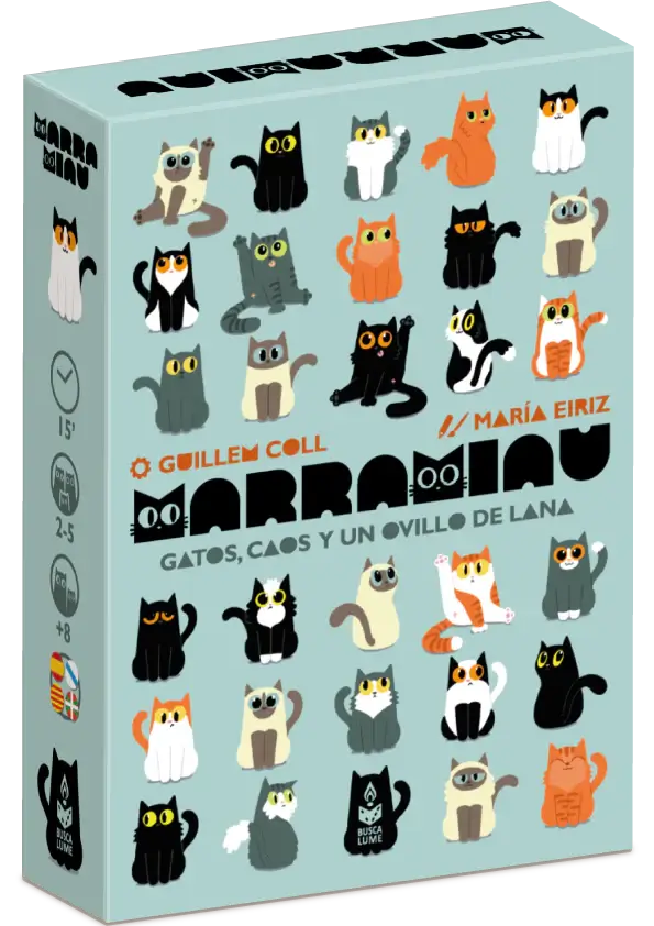 Marramiau - Juego de mesa - Buscalume - Desde 8 años Board Games