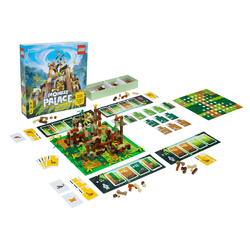 Monkey Palace - Juego de mesa - Asmodee - Desde 10 años Board Games