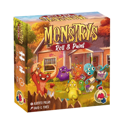 Monstrys Roll and Paint - Juego de mesa - Empeudejocs - Desde 5 años Board Games