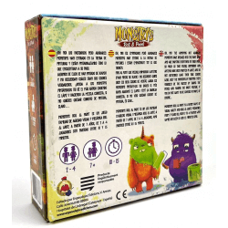 Monstrys Roll and Paint - Juego de mesa - Empeudejocs - Desde 5 años Board Games