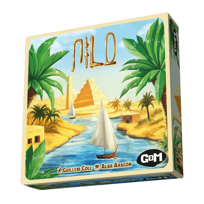 Nilo - Juego de mesa - GDM Games - Desde 9 o más años Board Games