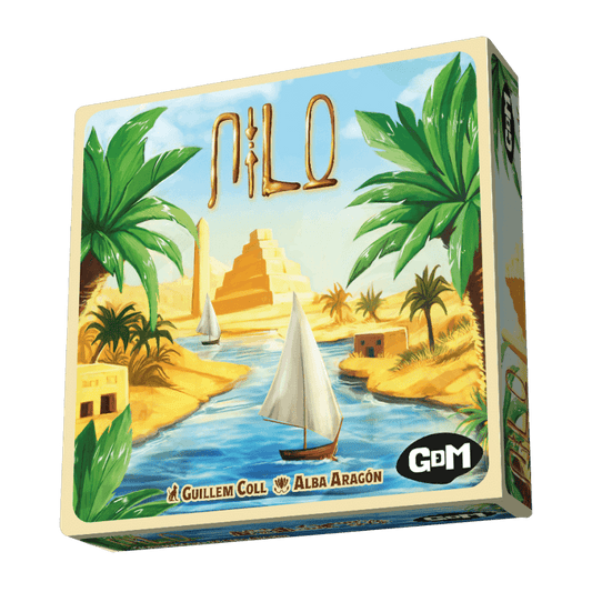 Nilo - Juego de mesa - GDM Games - Desde 9 o más años Board Games