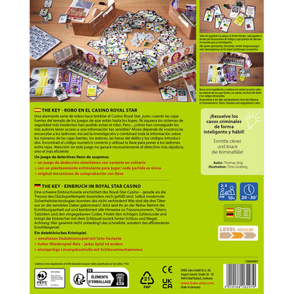 The Key Robo en el Casino Royal Star      - Juego de mesa - Haba - Desde 8 años
