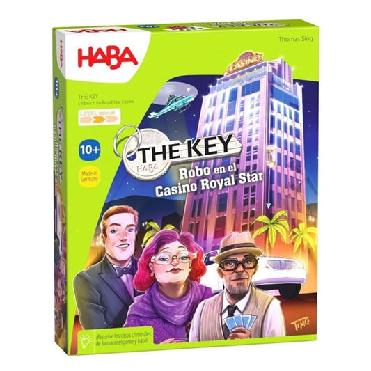 The Key Robo en el Casino Royal Star - Juego de mesa - Haba - 1-4 jugadores - 10+ años - 20-30 min